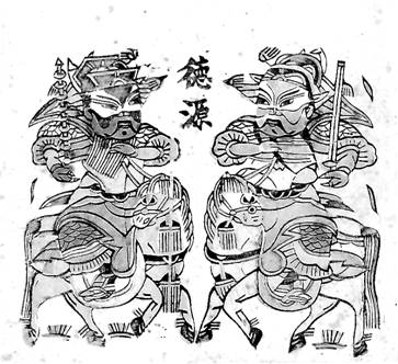 鲁迅收藏的朱仙镇年画“门神”.jpg